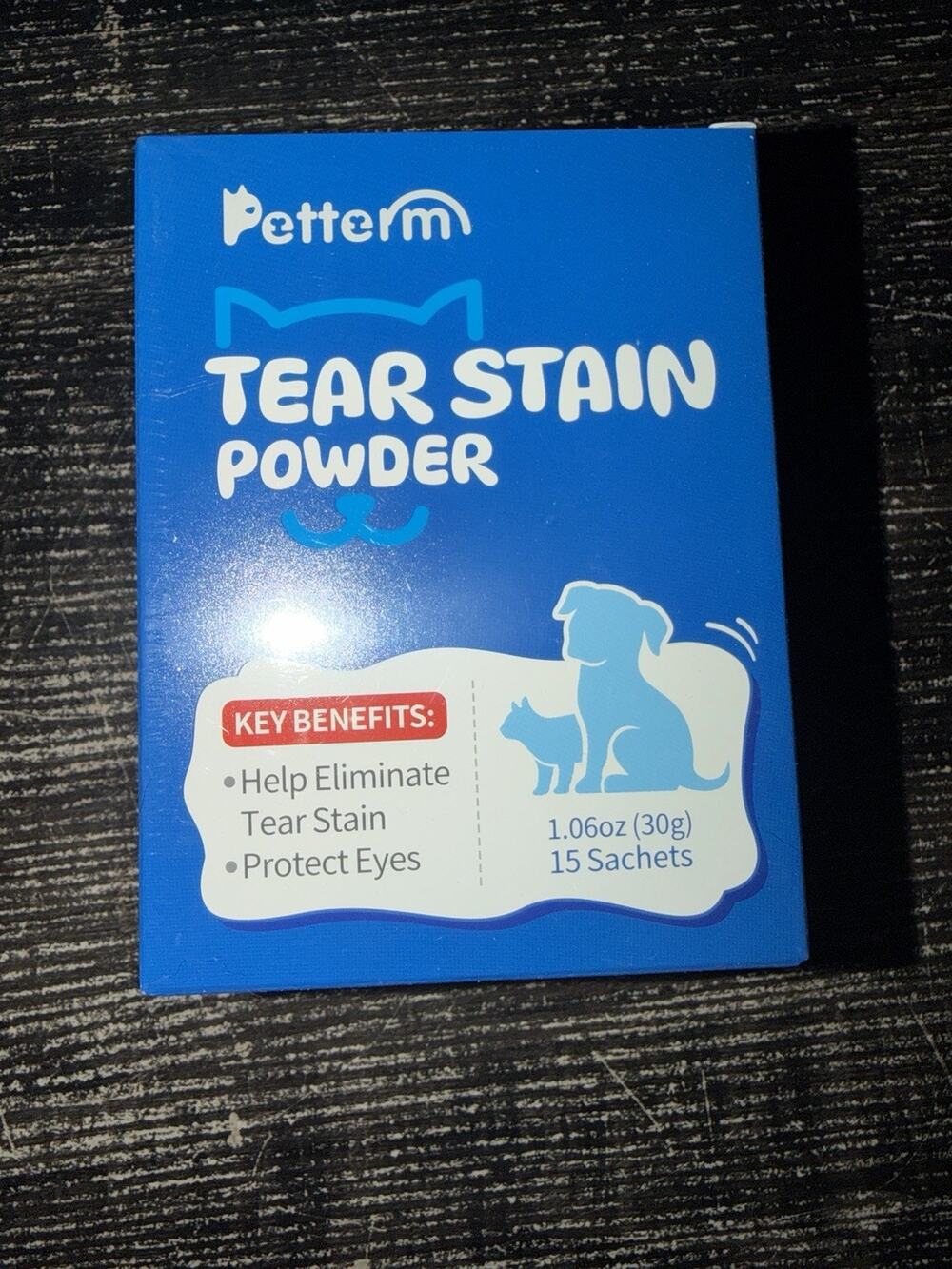 Tear Stain for Dogs and Cats - 15 Pre-Measured Sachets, Lysine